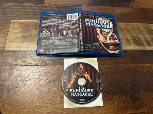 The Funhouse Massacre Blu ray-Scream Factory-2015 Horror Classic-