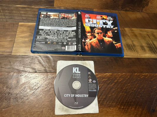 City of Industry (Blu ray, Kino Lorber, 90’s Classic, Harvey Keitel)