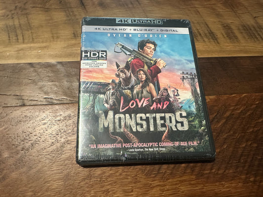 Love And Monsters 4K Ultra HD/Blu ray-Paramount-Widescreen-NEW/Sealed