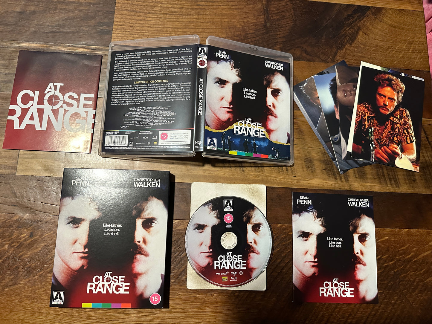 At Close Range (Blu ray, Arrow Video, Slipcover, Sean Penn 80’s Classic, Reg B)