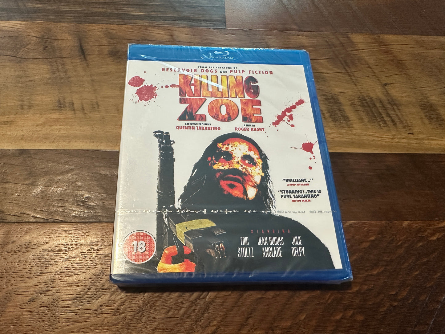 Killing Zoe (Blu ray, Fremantle Media, Region B, 90’s Classic, NEW)