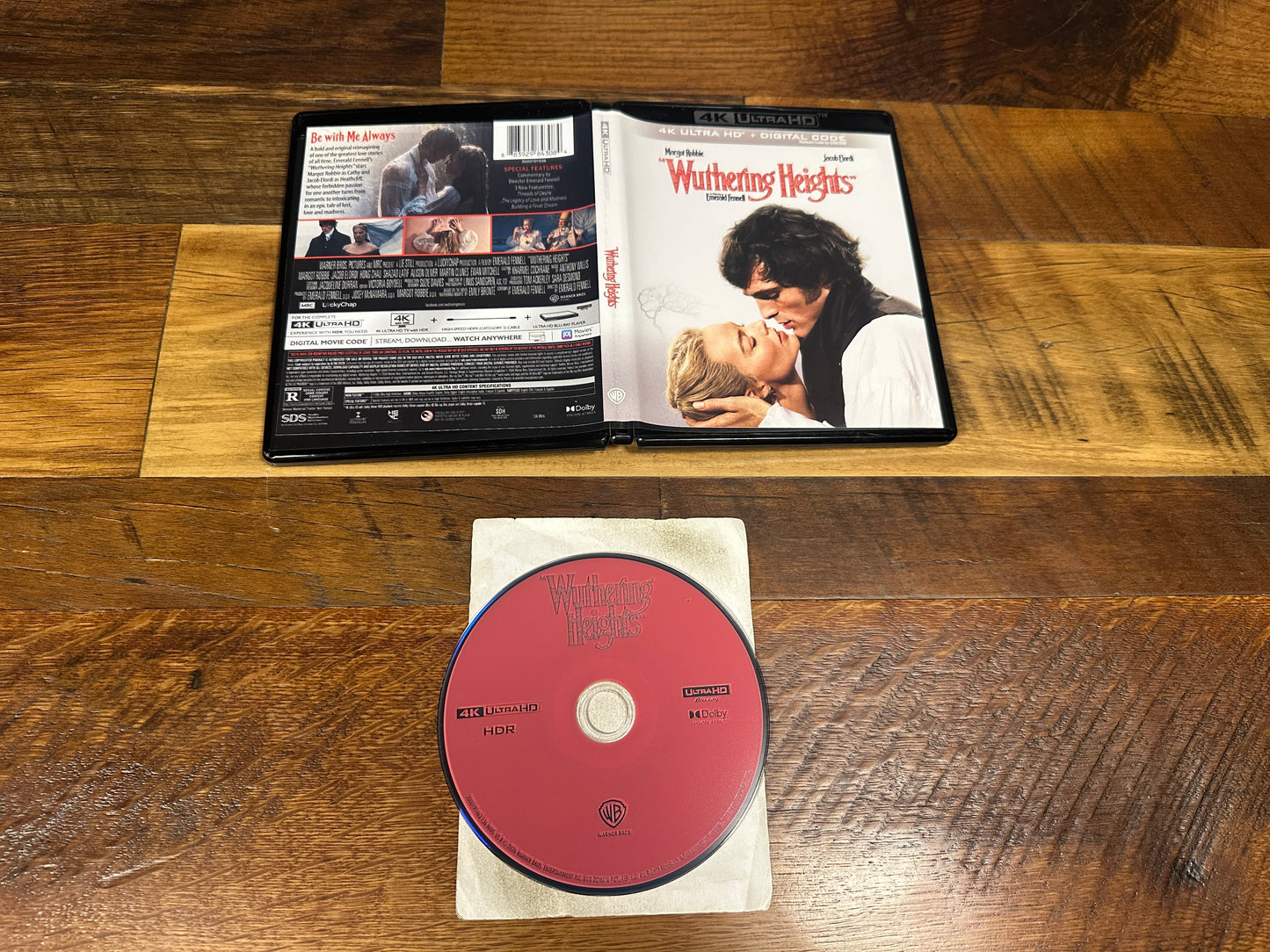 Wuthering Heights (4K Ultra HD, Slipcover, Margot Robbie, No Digital)