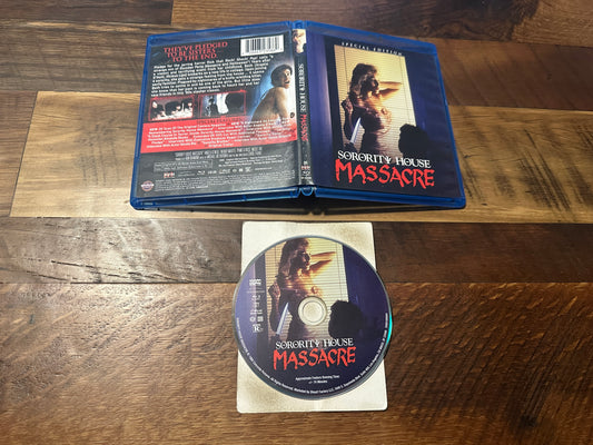Sorority House Massacre Blu ray-Scream Factory-80’s Horror-Special Ed