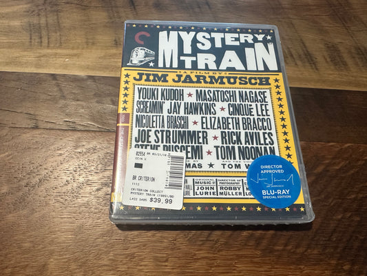 Mystery Train Blu ray-Criterion Collection-Special Ed-80’s Classic-NEW