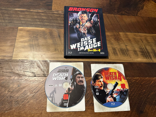Death Wish 4 Blu ray-NSM Records-Collector’s Edition-Mediabook-Region B