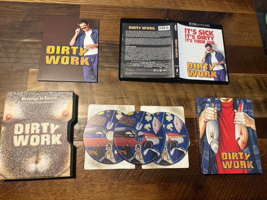 Dirty Work (4K Ultra HD, Vinegar Syndrome, Hard Slipcase, Booklet)