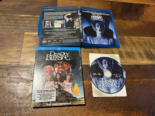 Deadly Blessing (Blu ray, Scream Factory, Slipcover, Collector’s Edition)