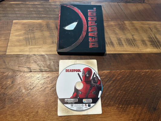 Deadpool (4K Ultra HD, Steelbook, 20th Century Fox, Classic, No Digital)