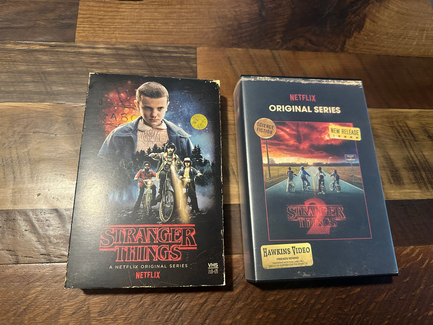Stranger Things 1 & 2 (Blu ray, Target Exclusive, VHS Packaging)