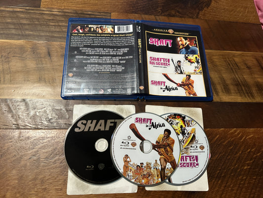 Shaft & Shaft’s Big Score & Shaft In Africa (Blu ray, WB Archive Collection)