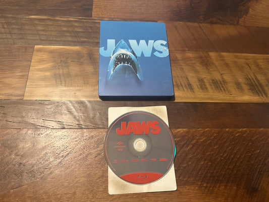 Jaws Blu ray-Steelbook-Rare FYE Exclusive-45th Anniversary-No Digital