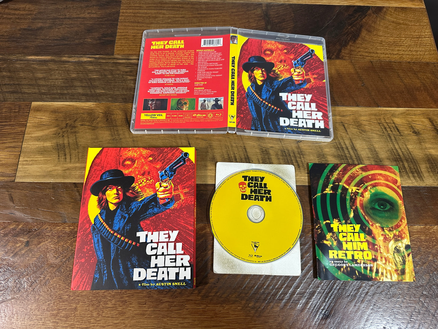 They Call Her Death (Blu ray, Vinegar Syndrome Partner Label, Slipcover)