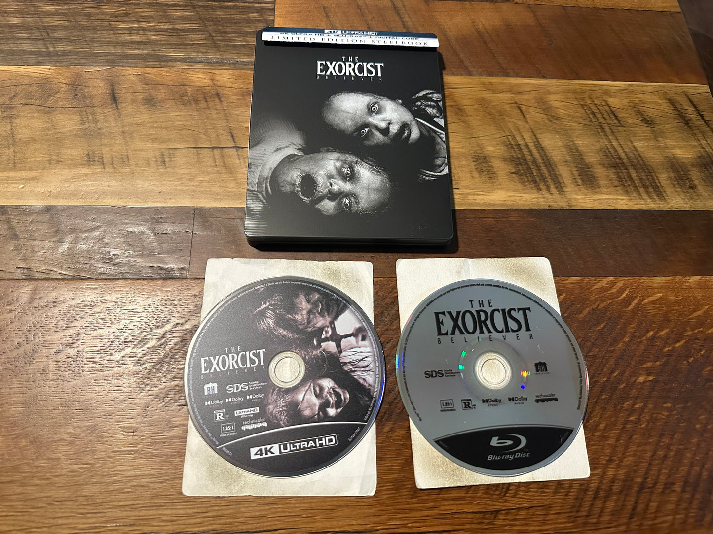 The Exorcist Believer (4K Ultra HD/Blu ray, Limited Ed, Steelbook, No Digital)