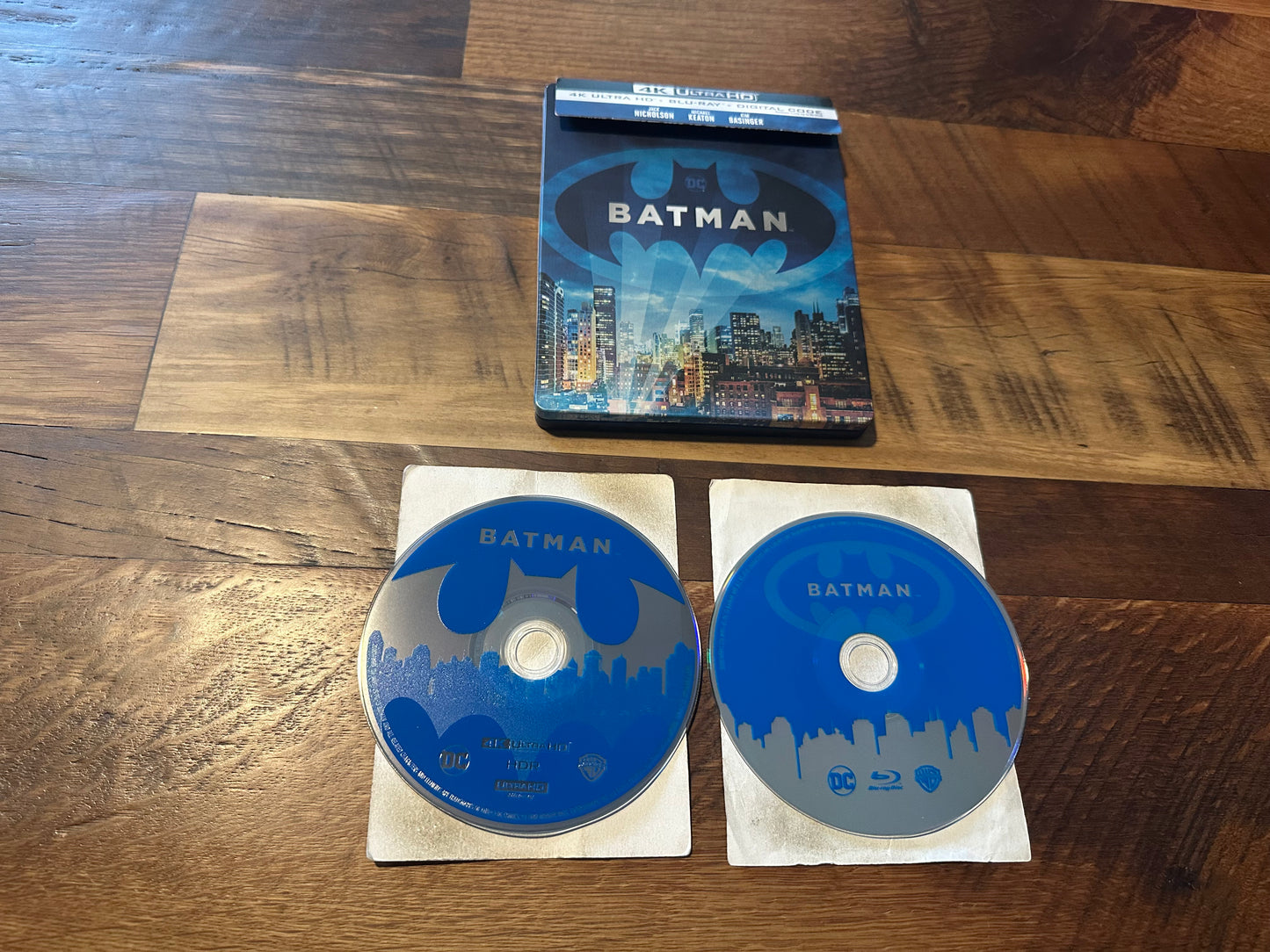 Batman 4K Ultra HD/Blu ray-Warner Bros-Michael Keaton-No Digital