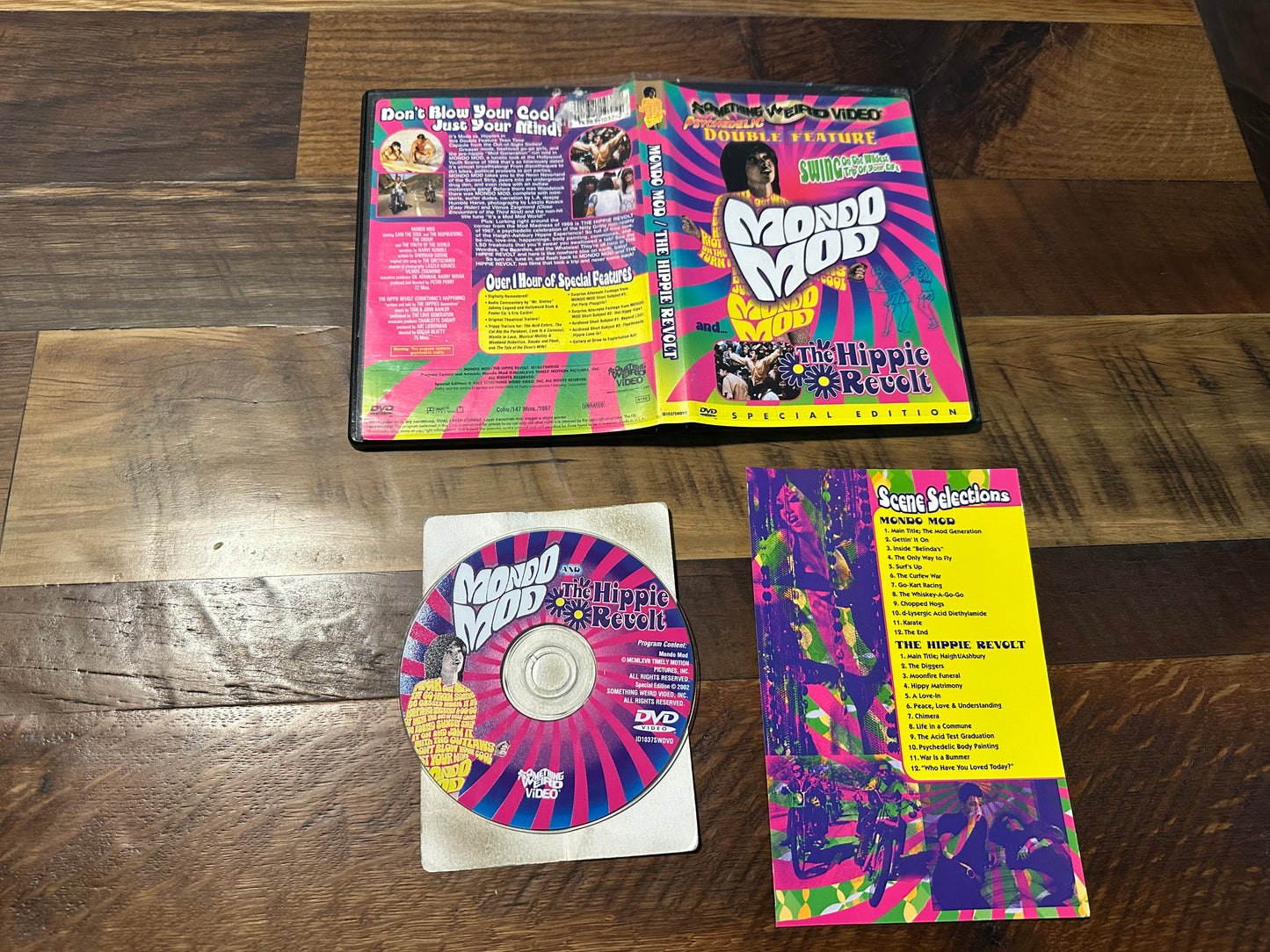 Mondo Mod & The Hippie Revolt (DVD, Something Weird Video, Special Ed)
