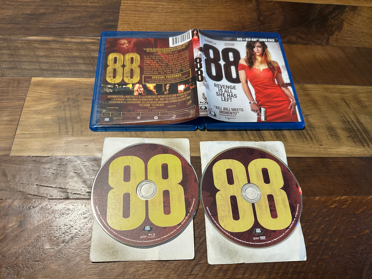 88 (Blu ray/DVD, Raven Banner, Katherine Isabelle Classic, 2 Disc)