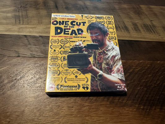 One Cut Of The Dead Blu ray-Third Window Films-Limited Ed 2 Disc-Slip-Region B-NEW