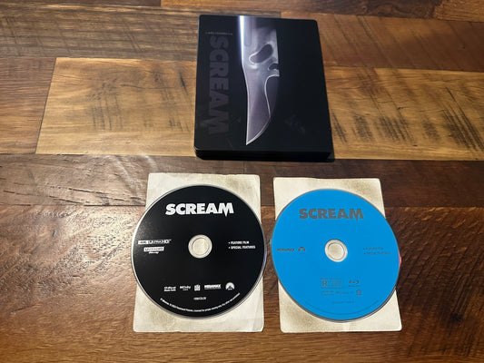 Scream 1996 25th Anniversary Ed (4k Ultra HD, Paramount, Steelbook)