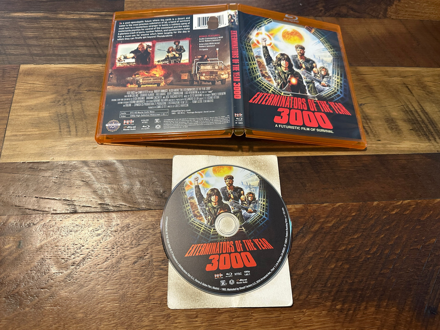 Exterminators of the Year 3000 (Blu ray, Scream Factory, 80’s Classic)