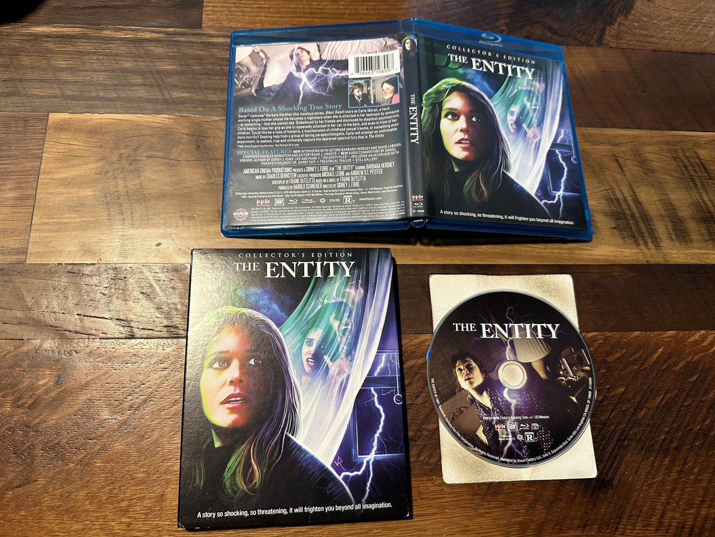The Entity (Blu ray, Scream Factory, Collector’s Edition, Slipcover)