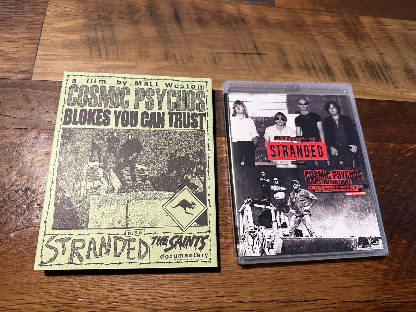Stranded & Cosmic Pyschos Blu ray-Umbrella Ent-Slipcover-NEW-