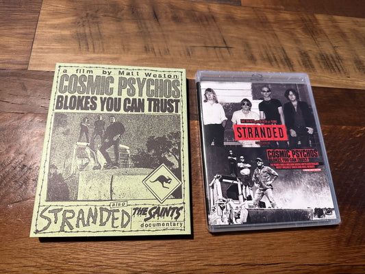 Stranded & Cosmic Pyschos Blu ray-Umbrella Ent-Slipcover-NEW-