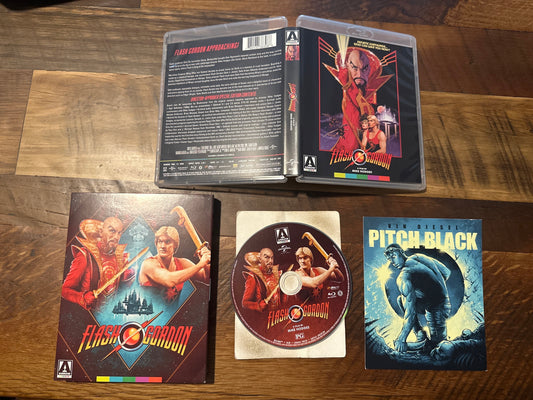 Flash Gordon 4K Ultra HD-Arrow Video-Special Edition-Slipcover-80’s Classic