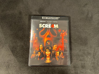 Scream 4 (4K Ultra HD/Blu ray, Lionsgate, 2 Disc, No Digital)