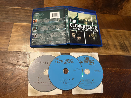 The Cloverfield 3 Movie Collection (Blu ray, Classic Horror, Paramount, 3 Disc)