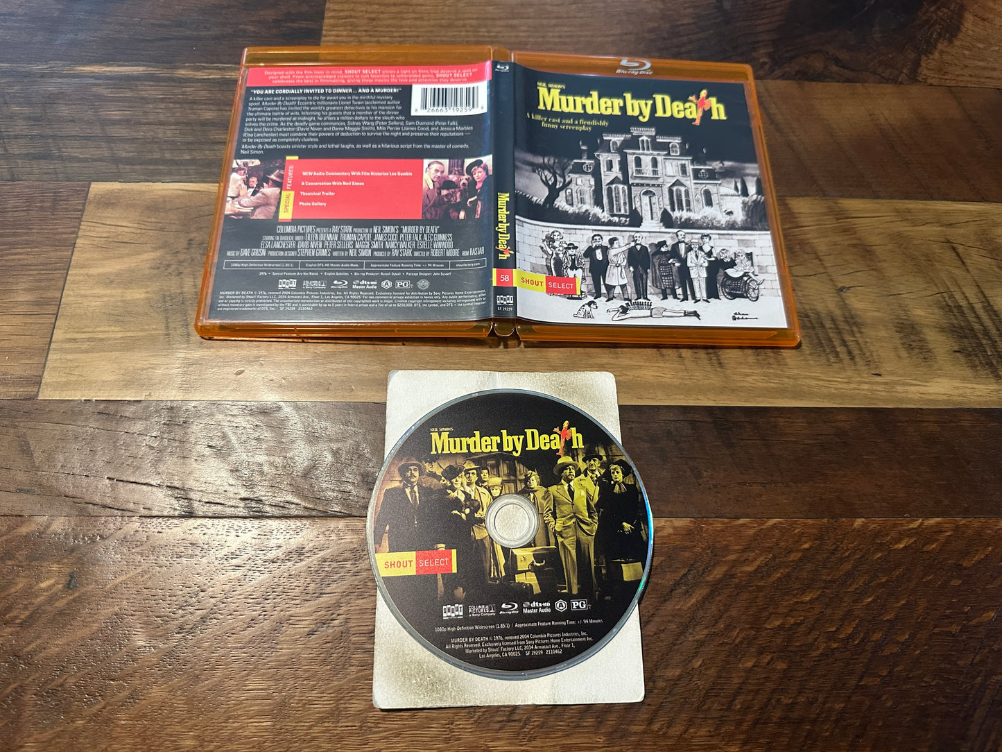 Murder By Death (Blu ray, Shout Select, 70’s Classic, Widescreen)