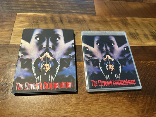 The Eleventh Commandment (Blu ray, Vinegar Syndrome, Slipcover, NEW)