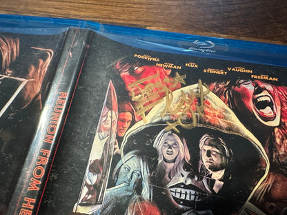 Reunion From Hell Blu ray-Obscure Horror-Signed-Modern Slasher