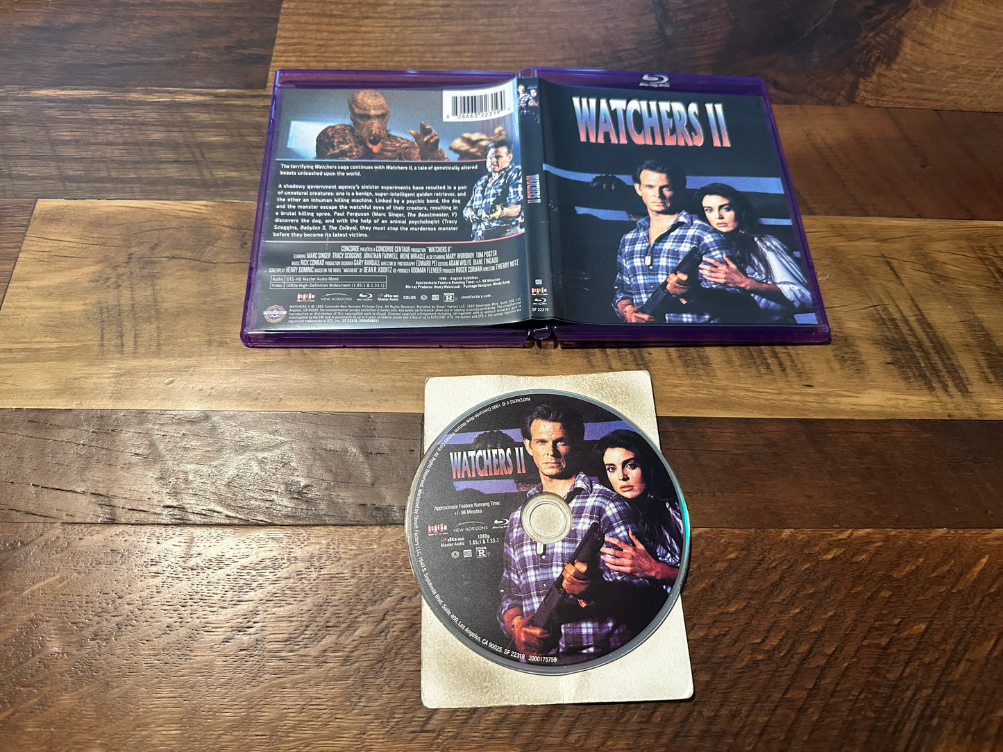 Watchers II (Blu ray, Scream Factory, Website Exclusive, 90’s Classic)