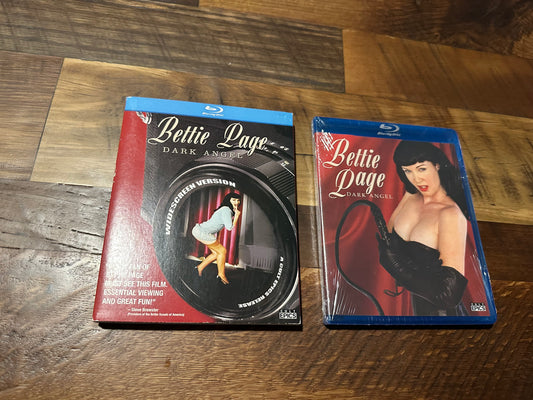 Bettie Page Dark Angel Blu ray-Cult Epics-Slipcover-Widescreen-NEW