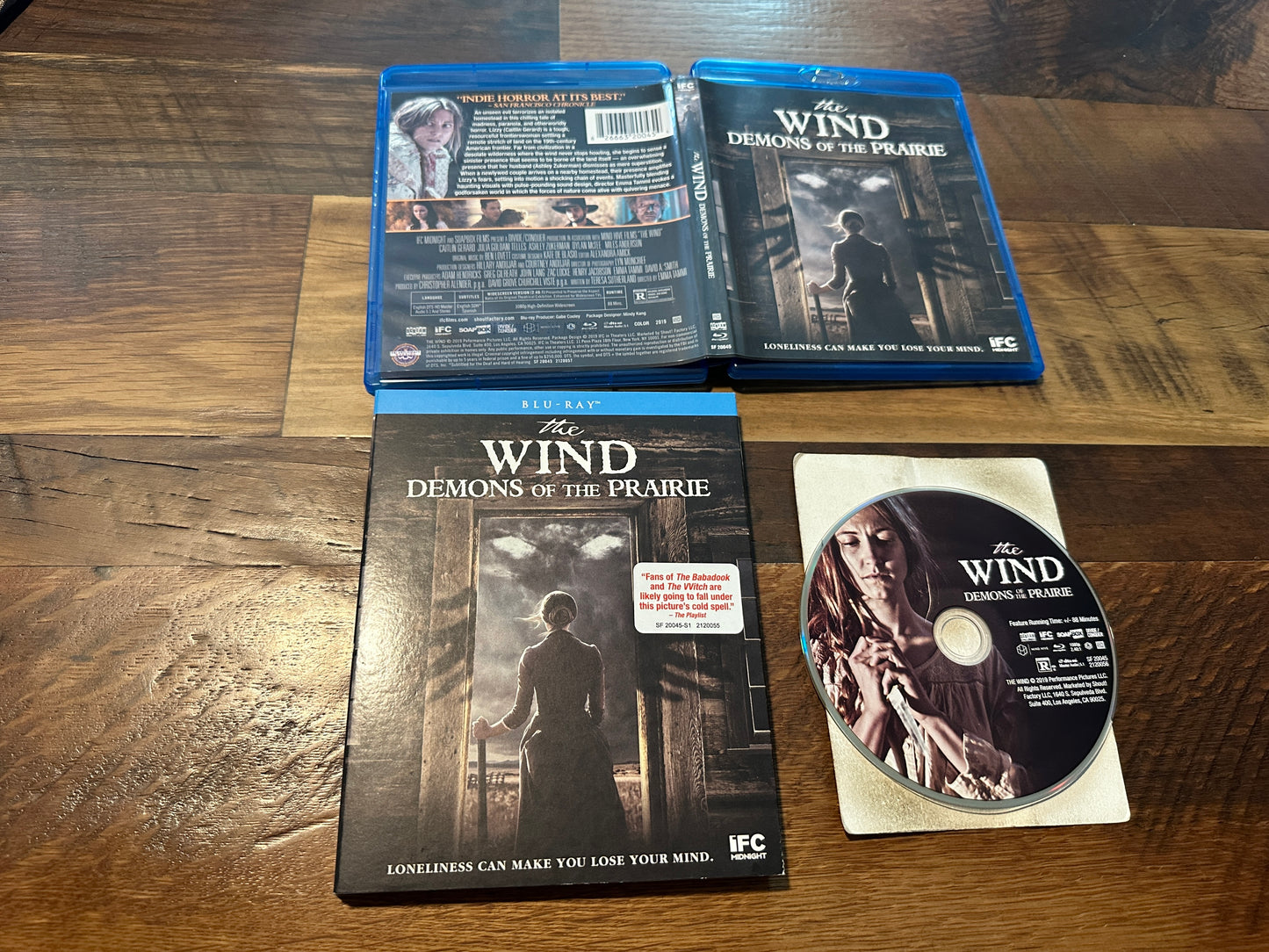 The Wind Demons Of The Prairie (Blu ray, Scream Factory, Slipcover, Widescreen)