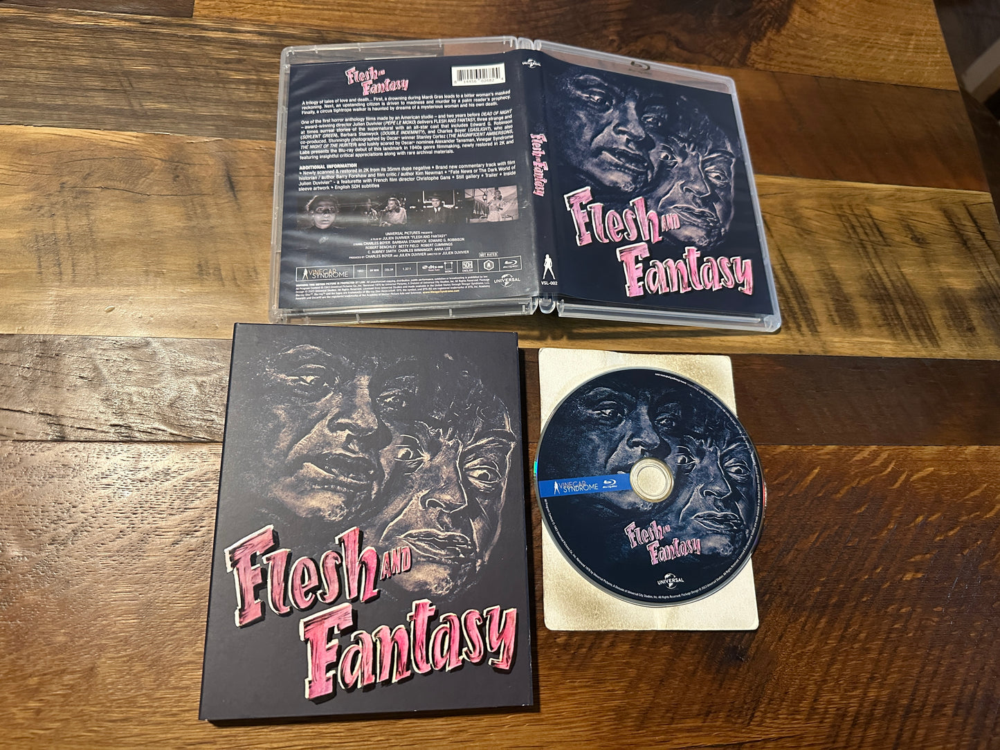 Flesh And Fantasy (Blu ray, Vinegar Syndrome, Slipcover, 40’s Classic)