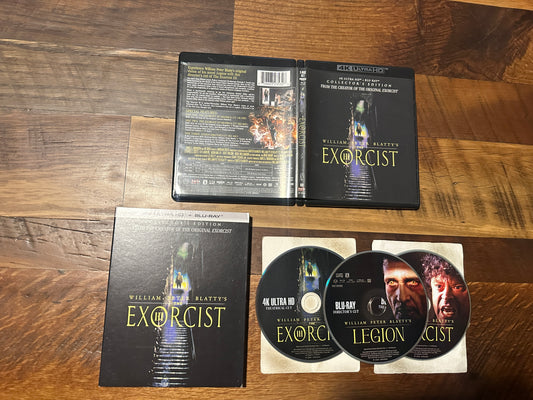 The Exorcist III (4K Ultra HD/Blu ray, Scream Factory, Slipcover, Collector's Ed)