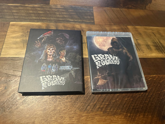 Grave Robbers 1989 Blu ray-Vinegar Syndrome-80's Horror-Slipcover-NEW