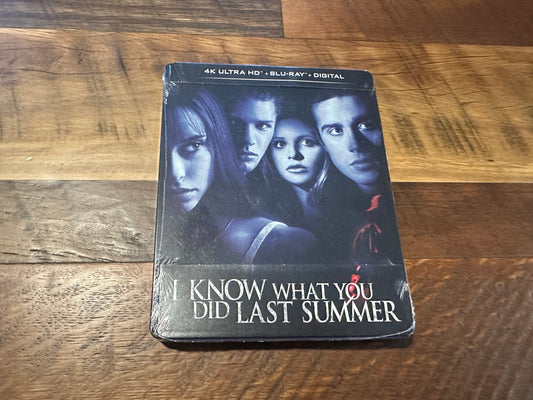 I Know What you Did Last Summer 4K Ultra HD/Blu ray-Steelbook-NEW/Sealed