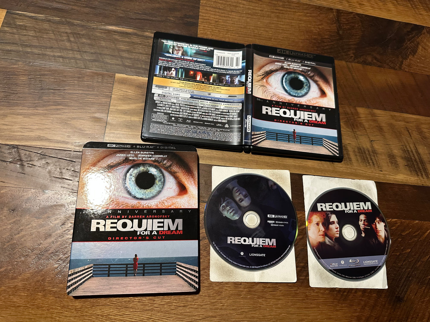 Requiem For A Dream 4K Ultra HD /Blu ray-Lionsgate-No Digital