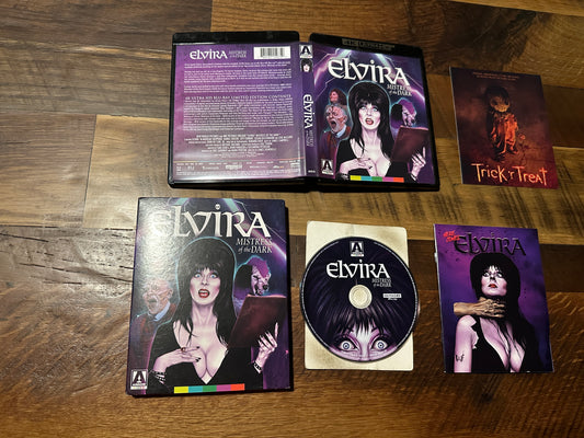 Elvira Mistress of the Dark (4K Ultra HD, Arrow Video, Slipcover, Booklet)