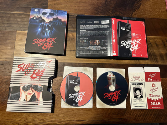 Summer of 84 (4K Ultra HD, Vinegar Syndrome, Hard Slipcover)