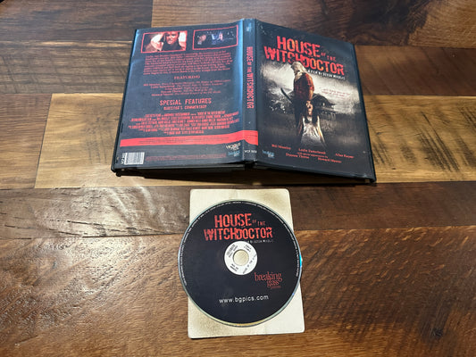 House of the Witchdoctor (DVD, Breaking Glass Pictures, Obscure Horror)