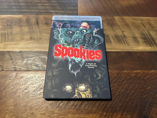 Spookies (Blu ray, Vinegar Syndrome, Slipcover, 80’s Classic Horror)
