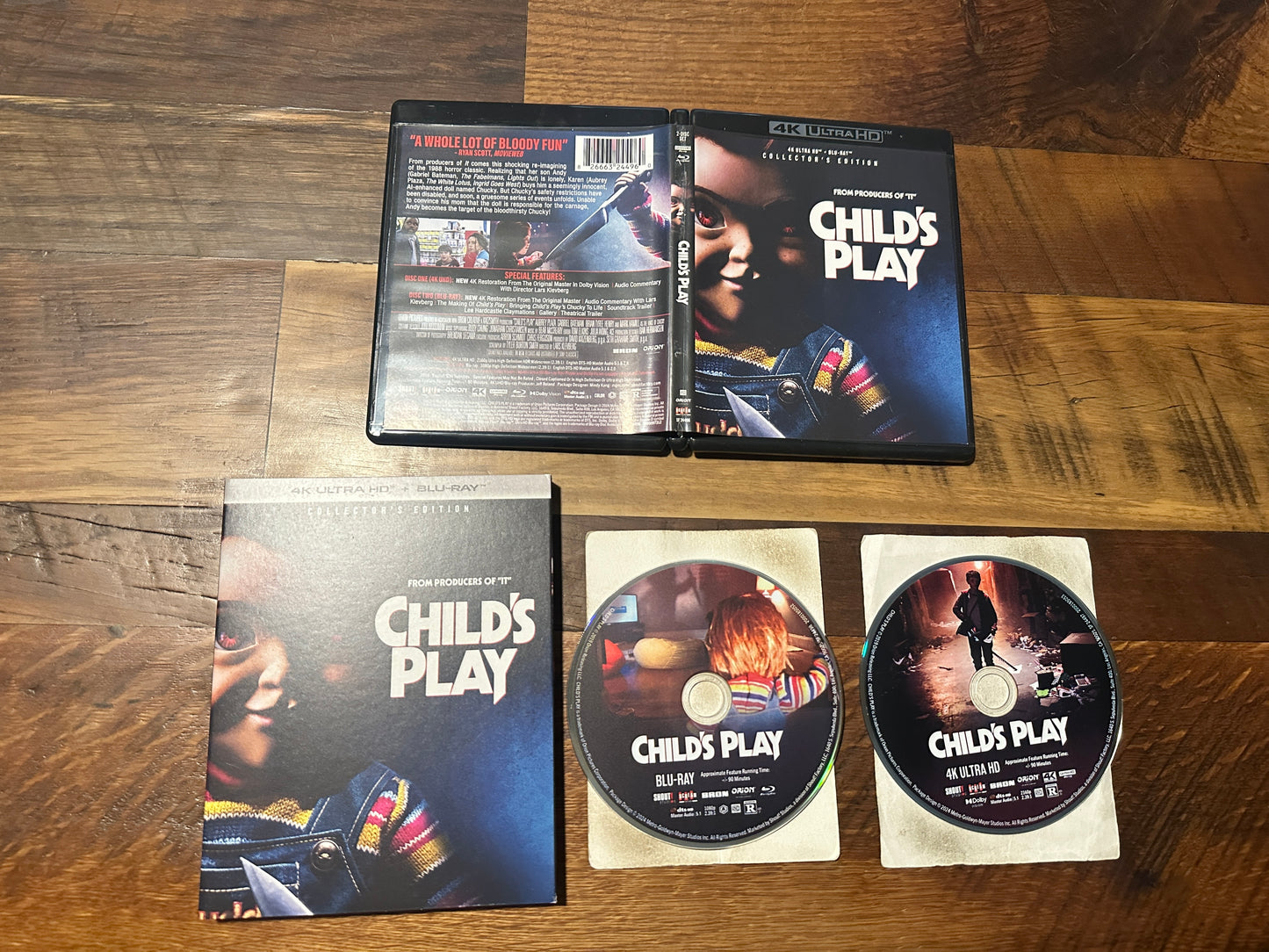 Child’s Play 2019 (4K Ultra/Blu ray, Scream Factory, Collector’s Ed, Slipcover)