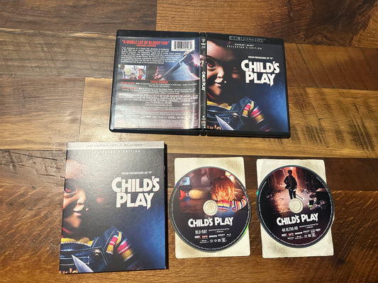 Child’s Play 2019 (4K Ultra/Blu ray, Scream Factory, Collector’s Ed, Slipcover)