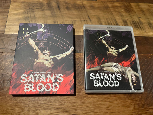 Satan’s Blood Blu ray-Vinegar Syndrome-Slipcover-70’s Horror-NEW