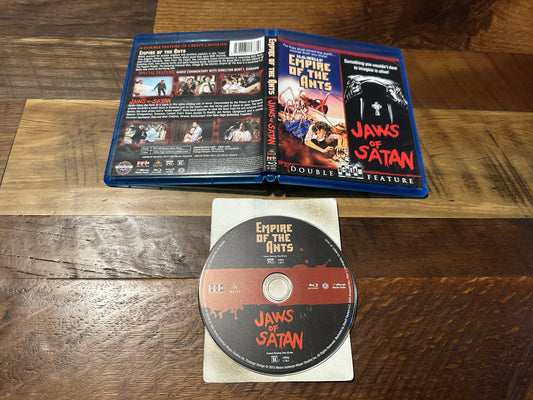 Empire Of the Ants & Jaws of Satan (Blu ray, Scream Factory, 2 Movies)
