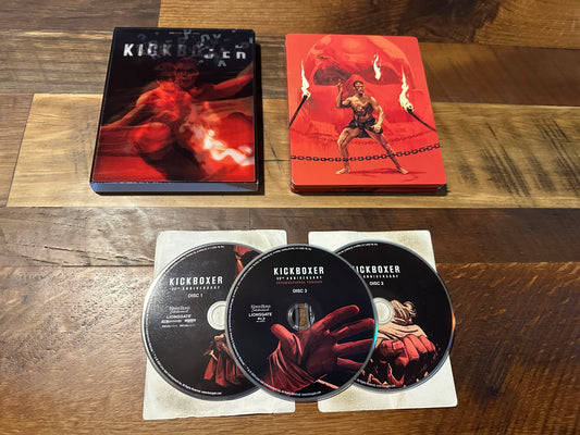Kickboxer (4K Ultra HD, Steelbook, Lionsgate, Lenticular Slipcover)