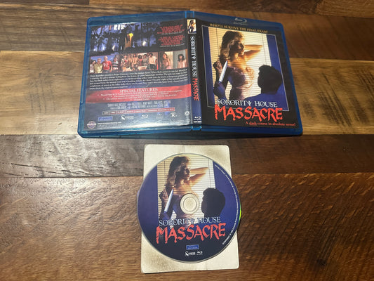 Sorority House Massacre (Blu ray, Scorpion Releasing, 80’s Horror)